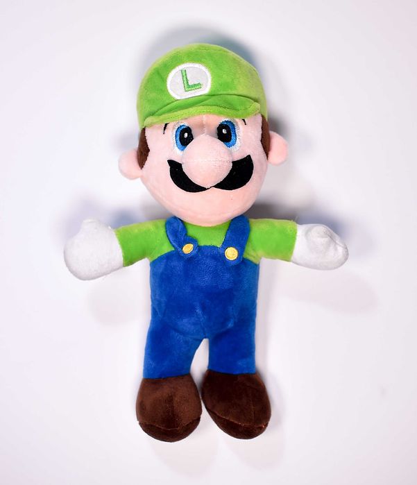 Maskotka # Luigi Super Mario 30cm