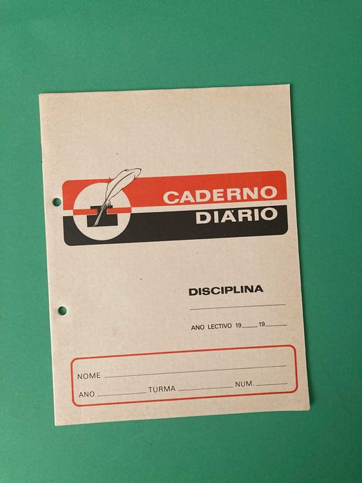 Caderno Escolar Diário da Ambar Anos 70 - Novo