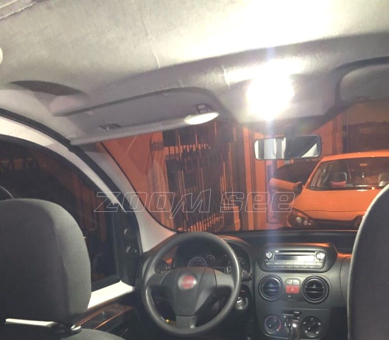 KIT COMPLETO 5 LAMPADAS LED INTERIOR FIAT FIORINO 07-12