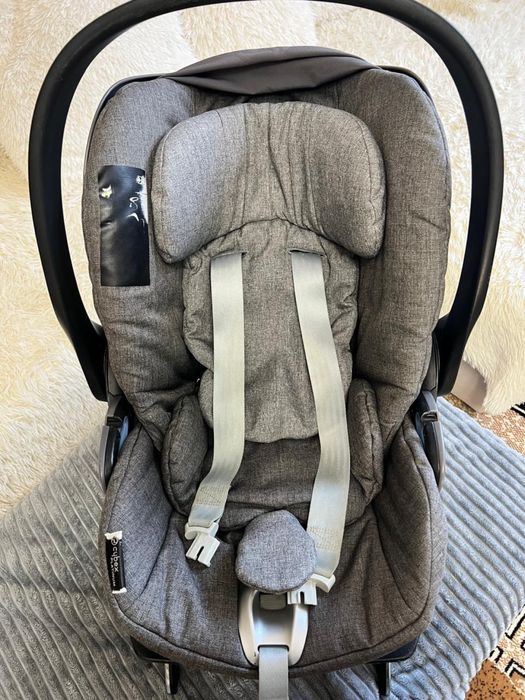 Автокрісло Cybex Cloud Z i-Size + база ISOFIX (Soho Grey)
