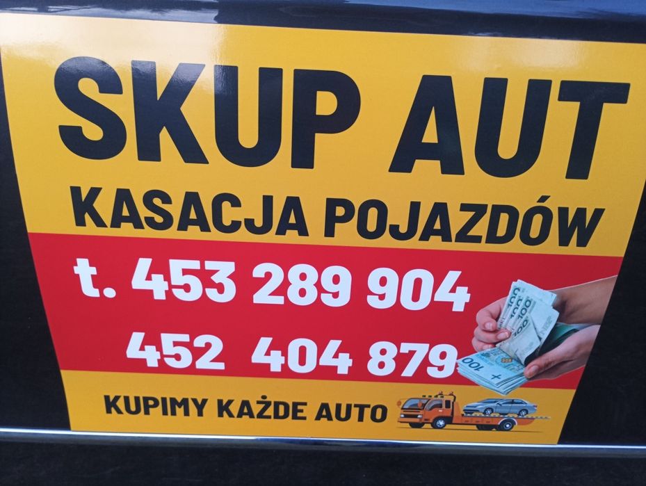 Skup aut kasacja pojazdów