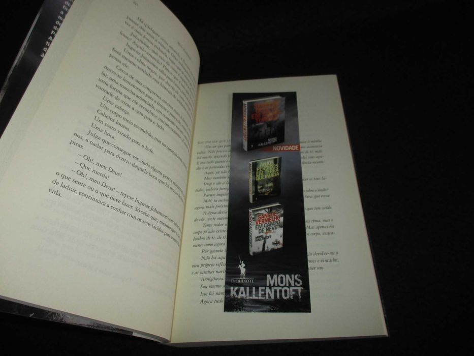 Livro Segredo Oculto em Águas Turvas Outono Mons Kallentoft