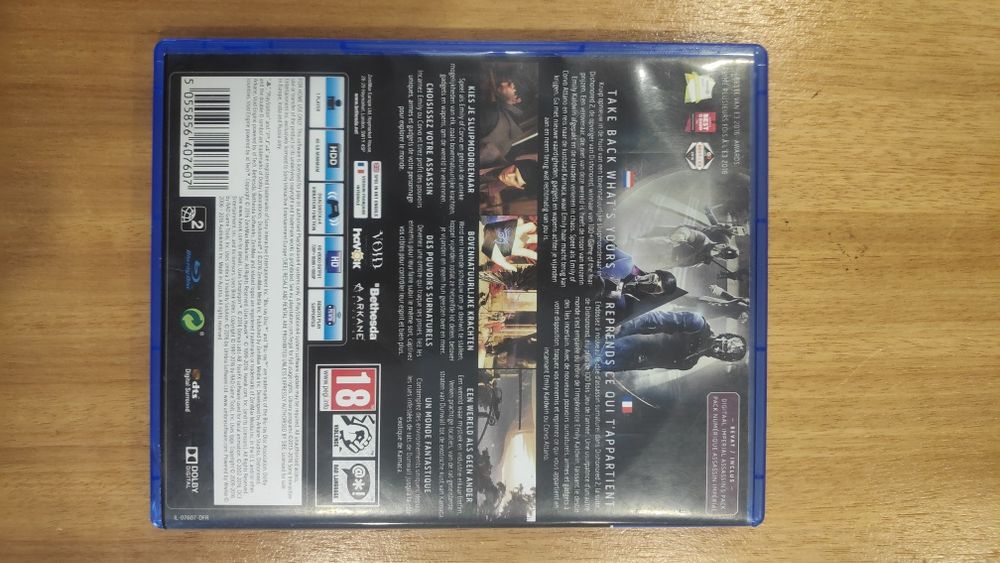 Dishonored 2 - ps4