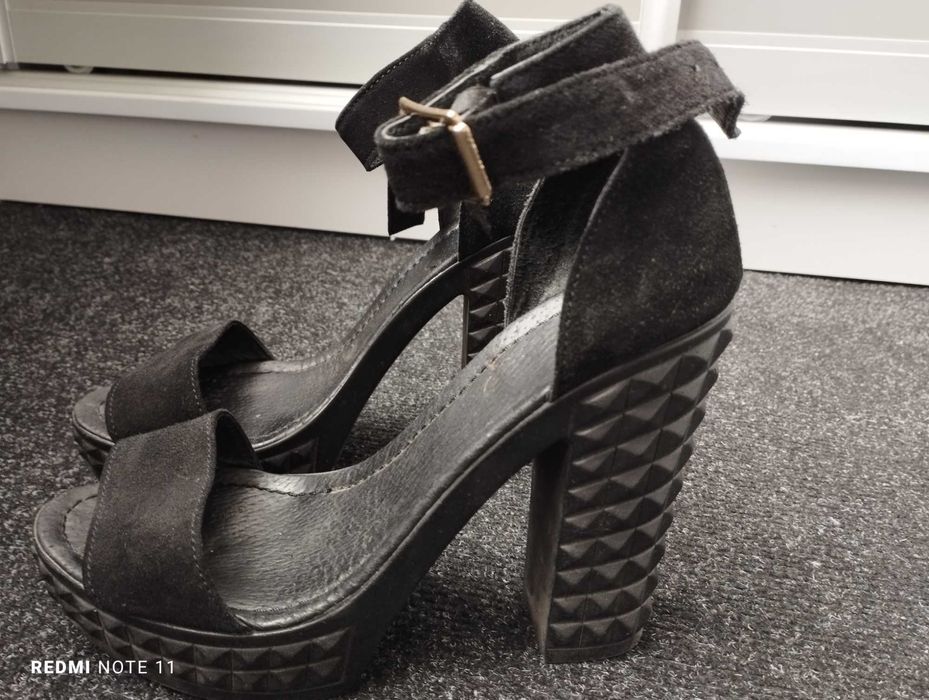 Босоніжки замш.натуральний