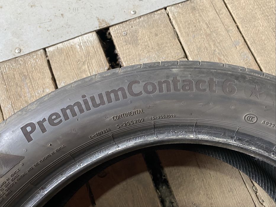 2шт 6,5мм 23год 225/50R18 Continental PremiumContact 6