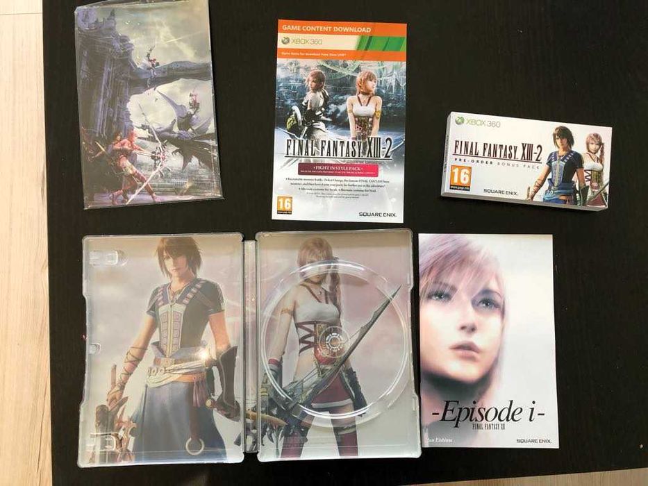 Final Fantasy XIII-2 Steelbook pudełko kolekcjonerskie