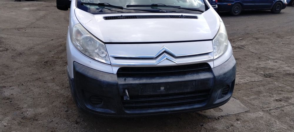 Citroen jumpy  2007 2.0 HDi 88 kw lewy błotnik prawy błotnik dzwi maska lampa grill inne przód