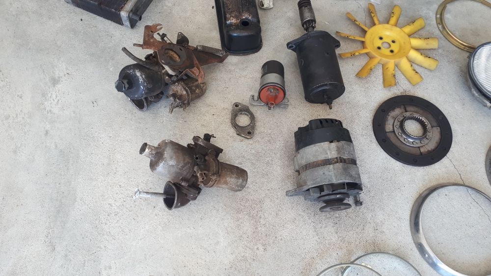 Diverso material/ peças usadas para Mini 1000 e 1275 antigo/ clássico