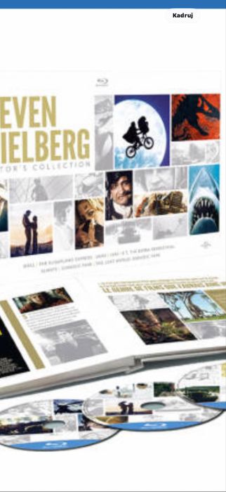 Steven Spielberg - 8 Nlu Ray box