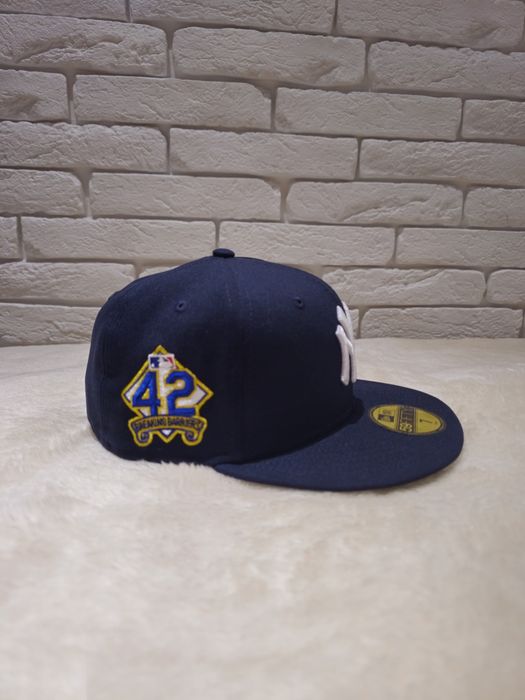 Кепка New Era Navy New York Yankees 2025 Jackie Robinson Day 59FIFTY Fitted Hat