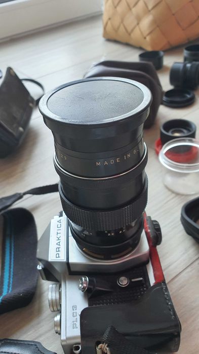 Aparat foto PRAKTICA PLC3 + obiektyw + komplet