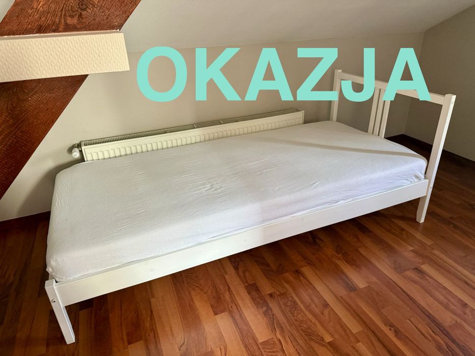 Okazja! Łóżko Ikea + materac 80x200