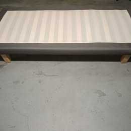 Cama sommier Cinzento escuro
