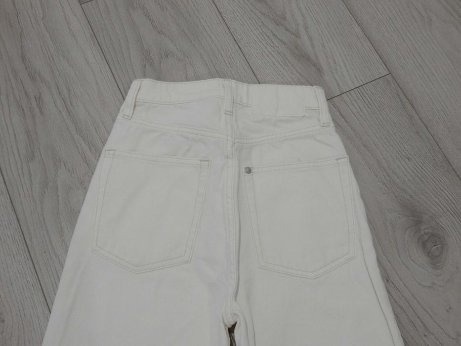 Białe Jeansy H&M rozm. 32/XXS