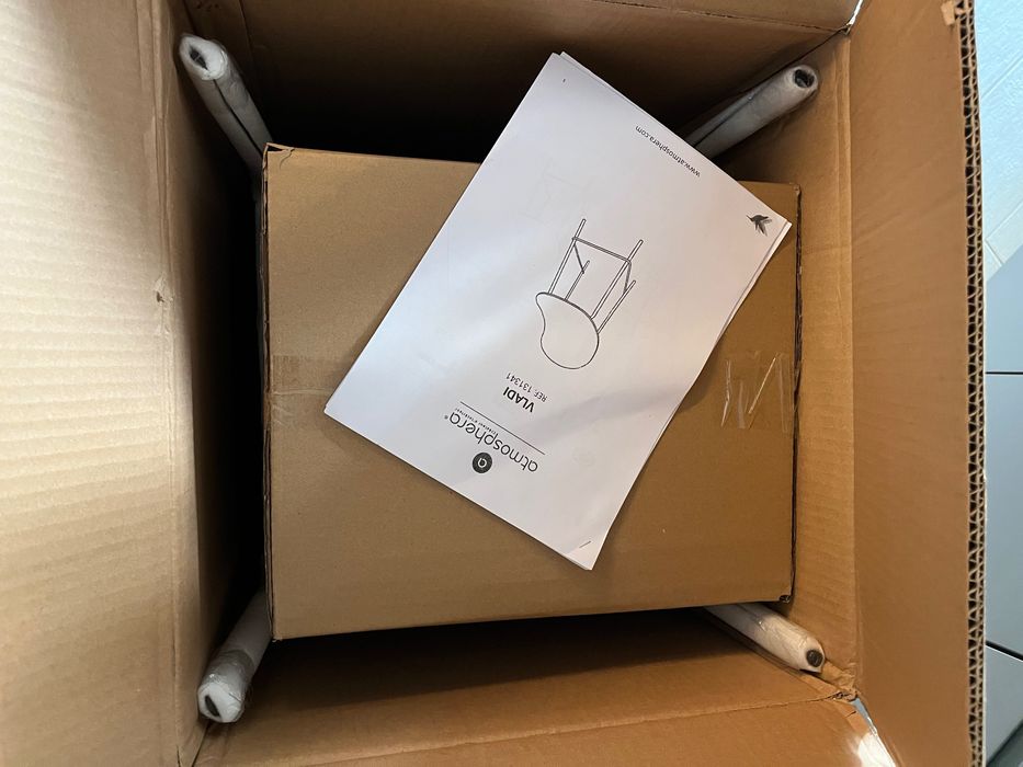 Set 2 Bancos Bar Cinza 95cm