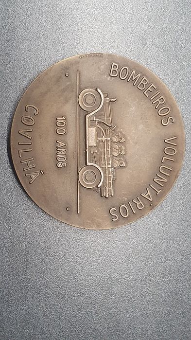 Vendo Medalha Comenorativa Bombeiros Voluntários