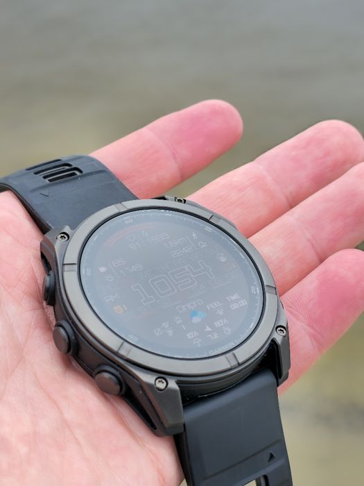 Смарт-годинник Garmin fenix 8 51mm AMOLED Sapphire Carbon Grey DLC wit