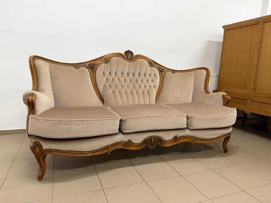 Zestaw wypoczynkowy w stylu ludwikowskim. Transport cały kraj.