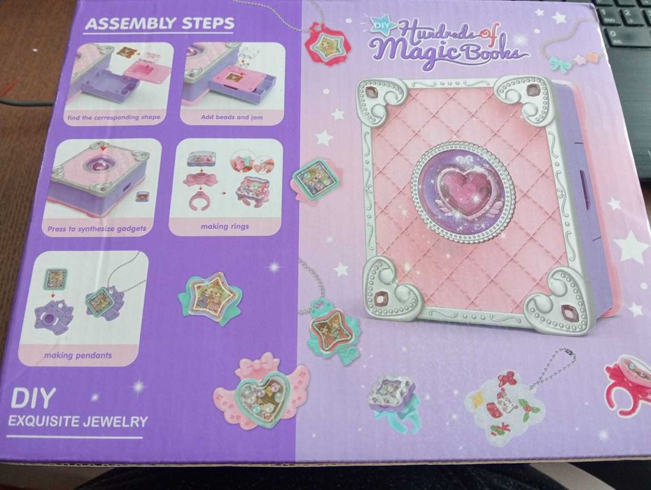 Kit Criativo DIY "Hundreds of Magic Books" - Criação de Joias - NOVO