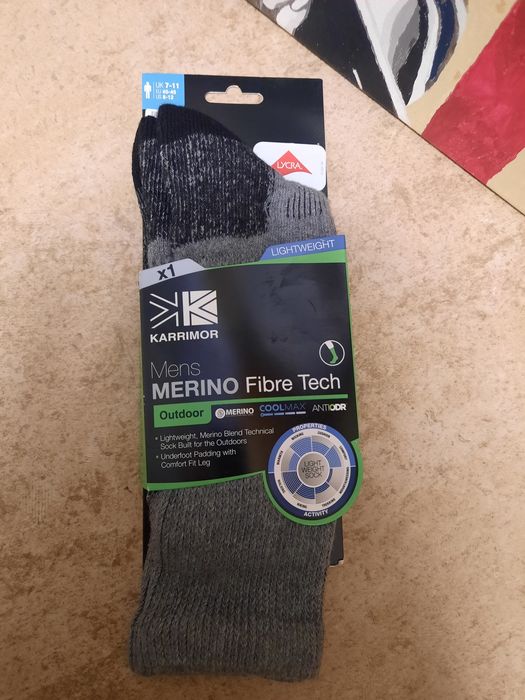 Трекінгові, тактичні теплі шкарпетки merino Karrimor розмір 40-45