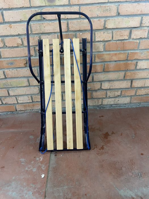 Санки детские со спинкой (2 вида)