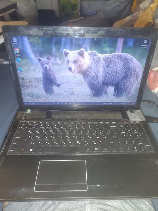 Ноутбук Lenovo g500 работает