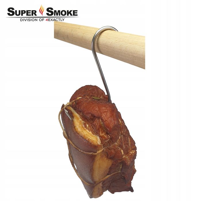 Hak Wędzarniczy Super Smoke typu "S" do mięs i wędlin 3mm 10cm Premium