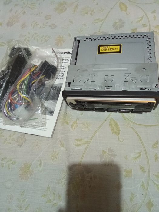 Rádio Cd Panasonic Novo