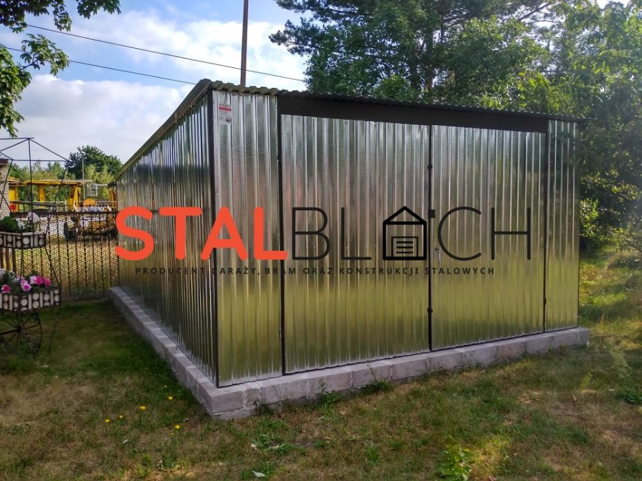 Garaż blaszany 3x5