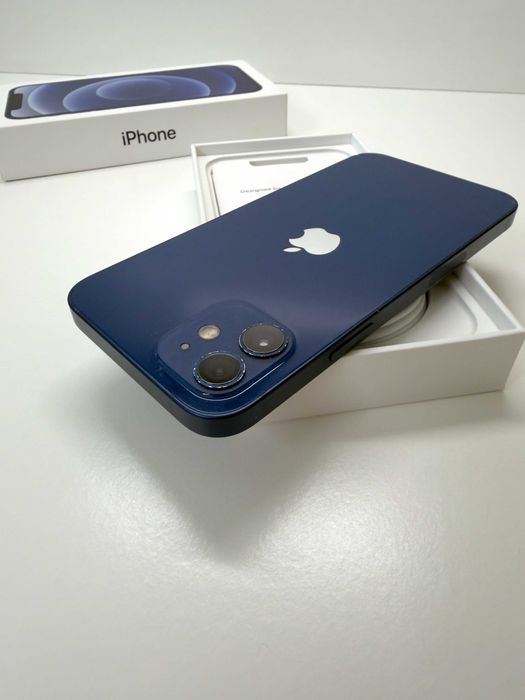 Apple iPhone 12・256GB・Azul (Fatura e Garantia)