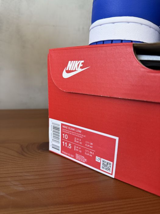 Nike Dunk Low Photon Dust/White-Racer Blue