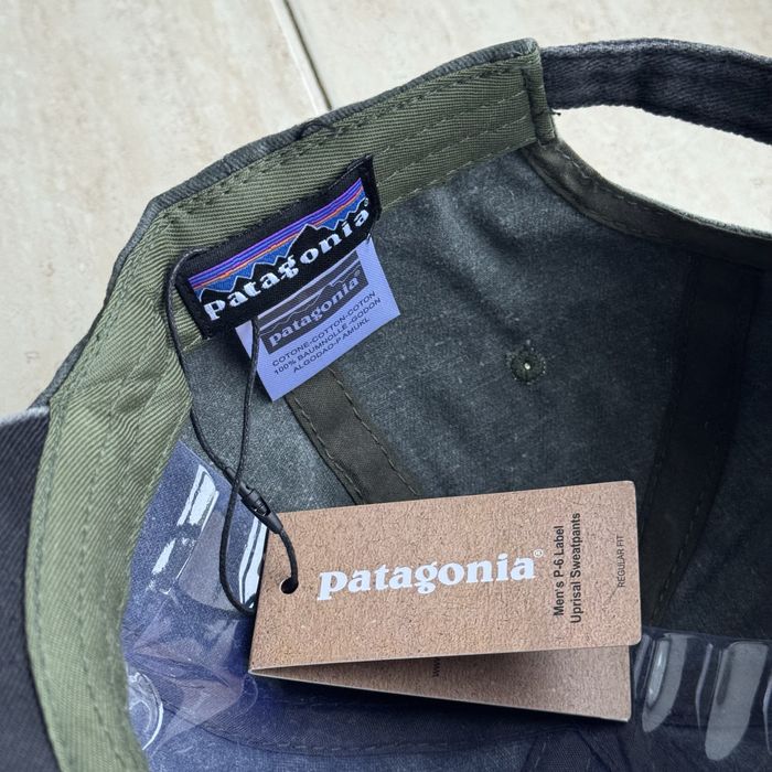 Кепка Patagonia Графитовая Патагония Вареная Бейсболка Панама