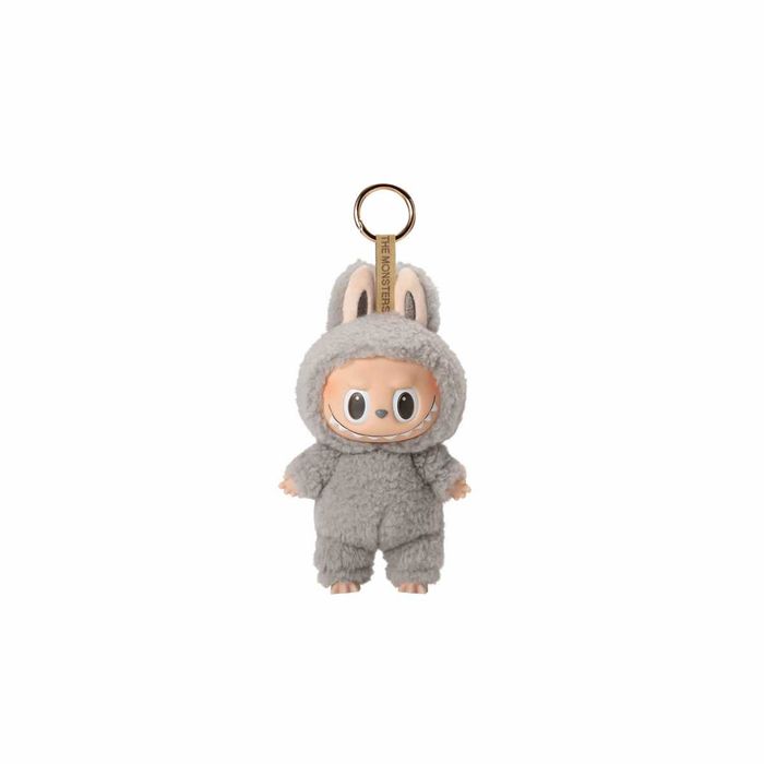 Брелок Pop Mart Labubu The Monsters Exciting Macaron Vinyl Plush Sesame Bean