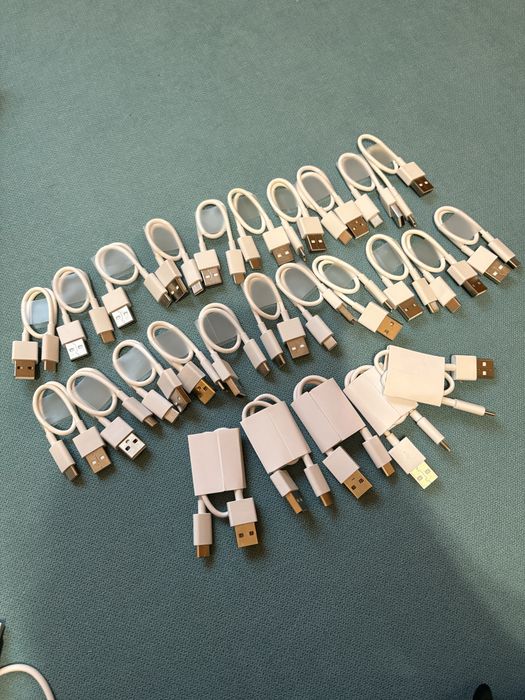 Нові USB → Type-C кабелі — 35 штук