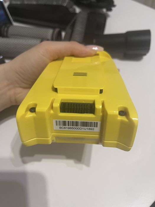 Додатковий акумулятор на пилосос karcher