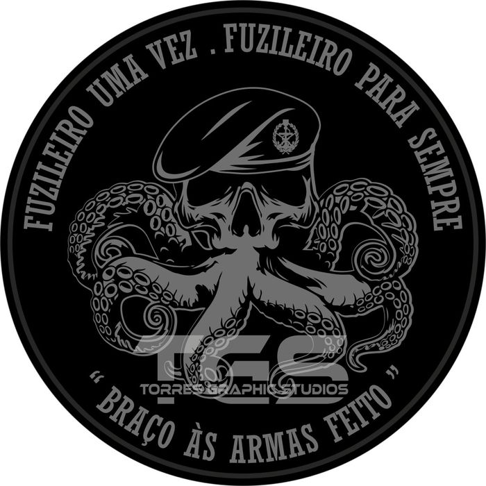 Patch FUZILEIROS black