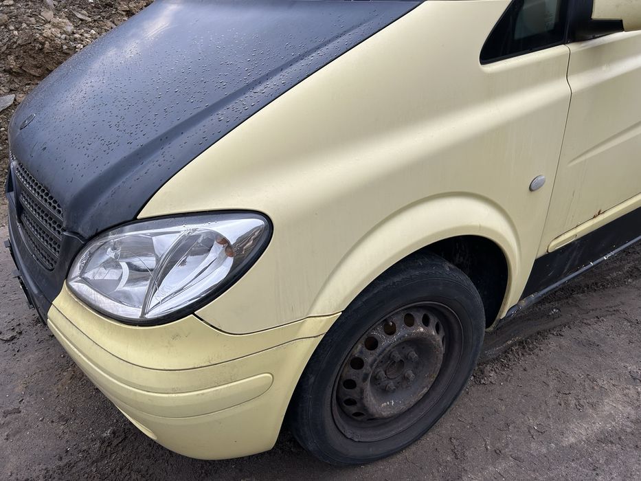 mercedes VITO 639 VIANO kompletny przod