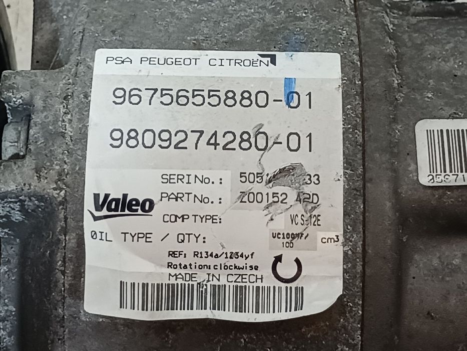Compressor AC PEUGEOT 308 II