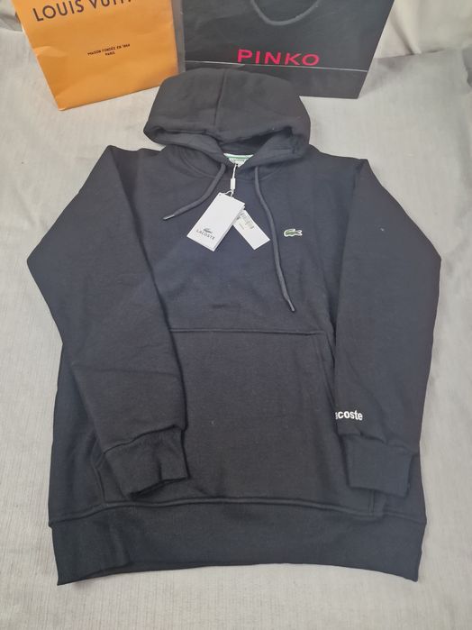 Męska bluza z kapturem Lacoste mały znaczek kolory premium M-XXXL