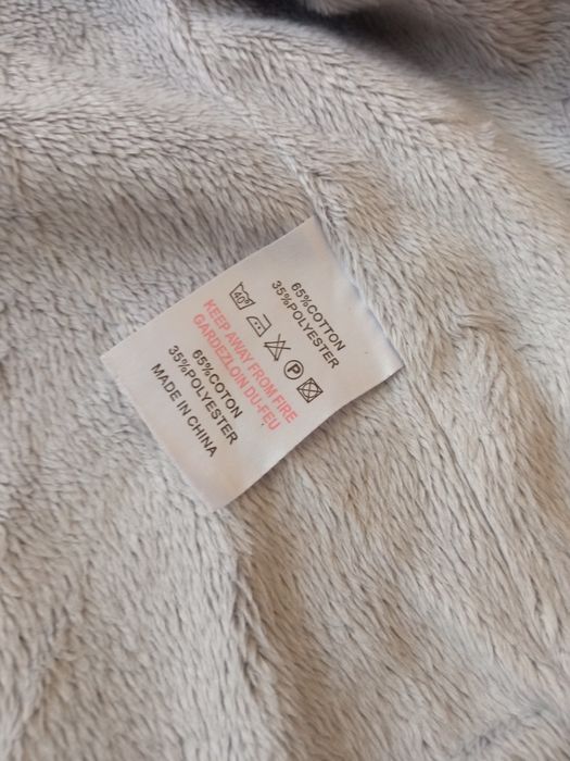 Bluza dresowa ocieplana 86-92cm