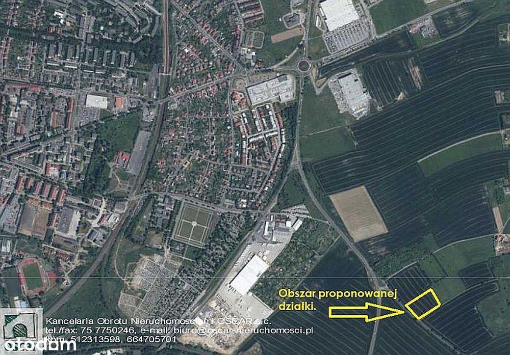 Łagów / działka budowlana 1036 m2 / media/ nowy kompleks