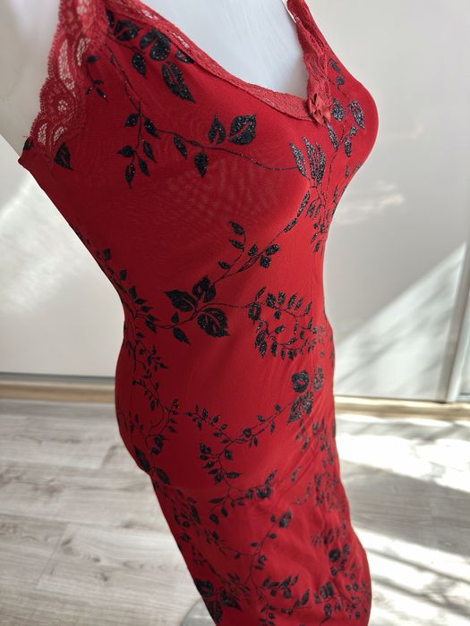 Piekna suknia koktailowa kookai rozmiar s