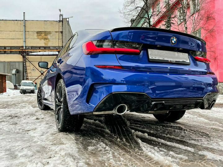 BMW G20 G80 Lotka spoiler dokładka MP look czarny połysk