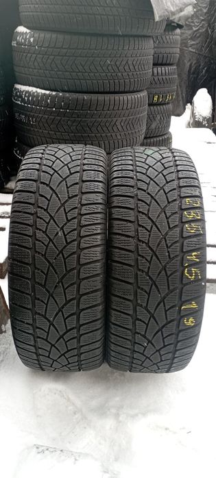 Dunlop 235 45 r19 2шт шини зимові б'у гума резина з Європи