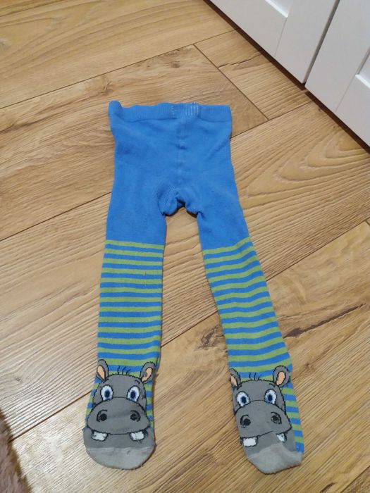 Rajstopy dla chłopca z hipopotamem r. 74