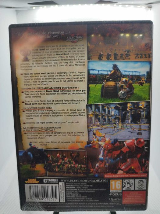 Blood Bowl PC DVD Selado Novo