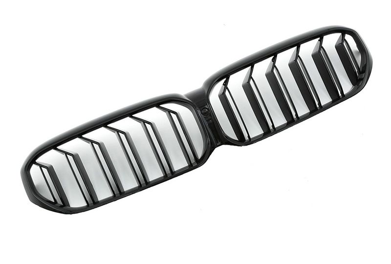 GRELHA DIANTEIRA LAMA DUPLA PRETO BRILHO PARA BMW SERIE 5 G30/G31 2020--