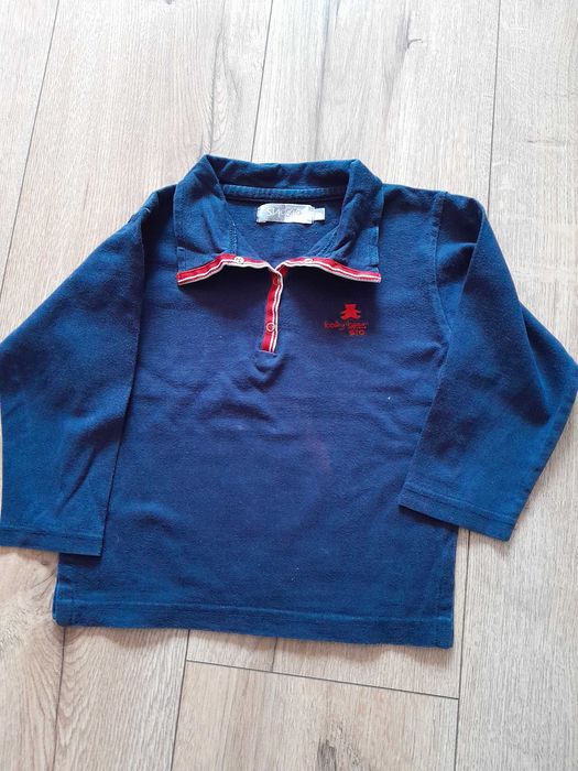 Zestaw pięciu  bluzek z długim rękawem rozmiar 86/92 cm