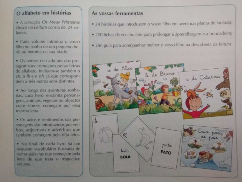 “Os Meus Primeiros Passos na Leitura” - Coleção completa