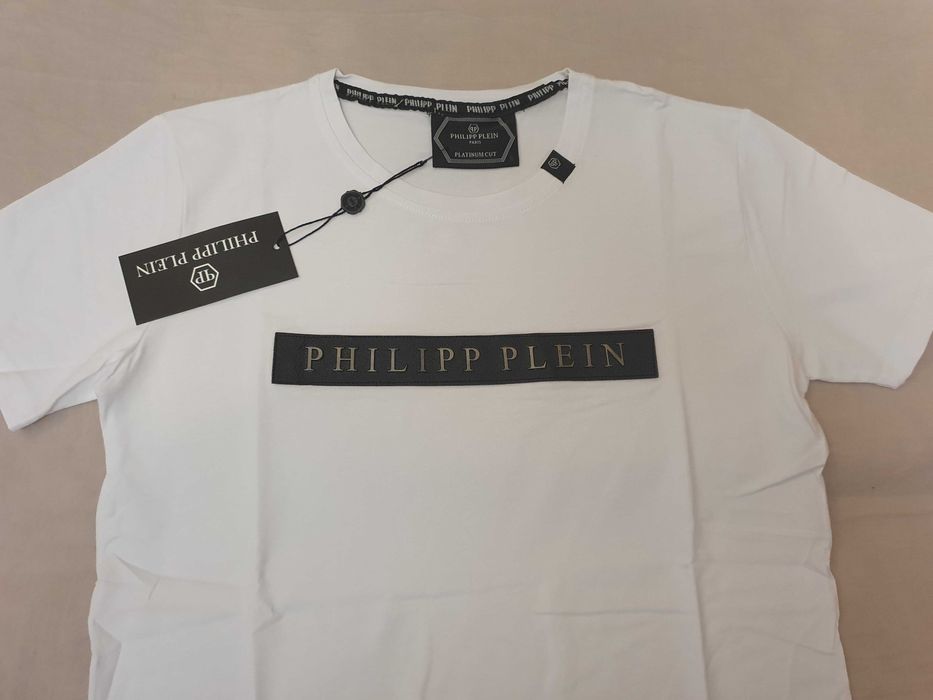NOWY tshirt Philipp Plein S -5xl koszulka PP DUŻY ROZMIAR Blaszka hit